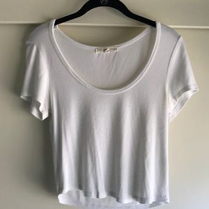 Urban Outfitters White crop top